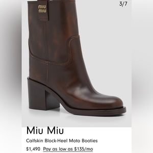 Miu Miu Boots